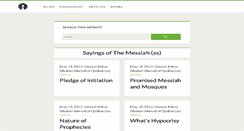 Desktop Screenshot of ahmadiyya-islam.org
